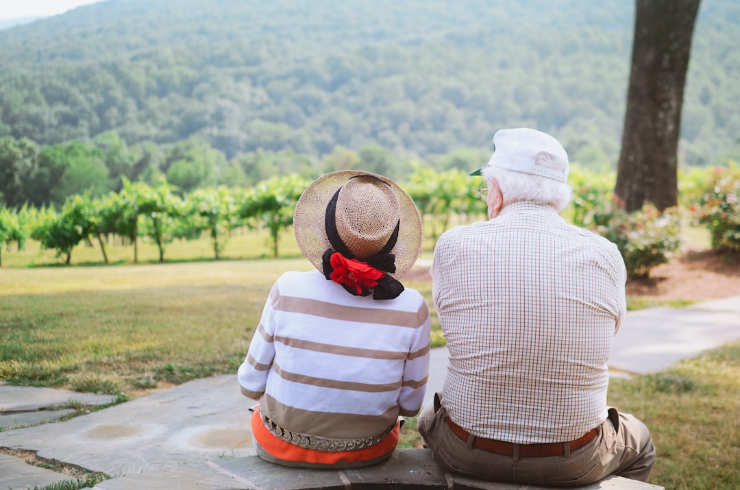 Photo Elderly couple